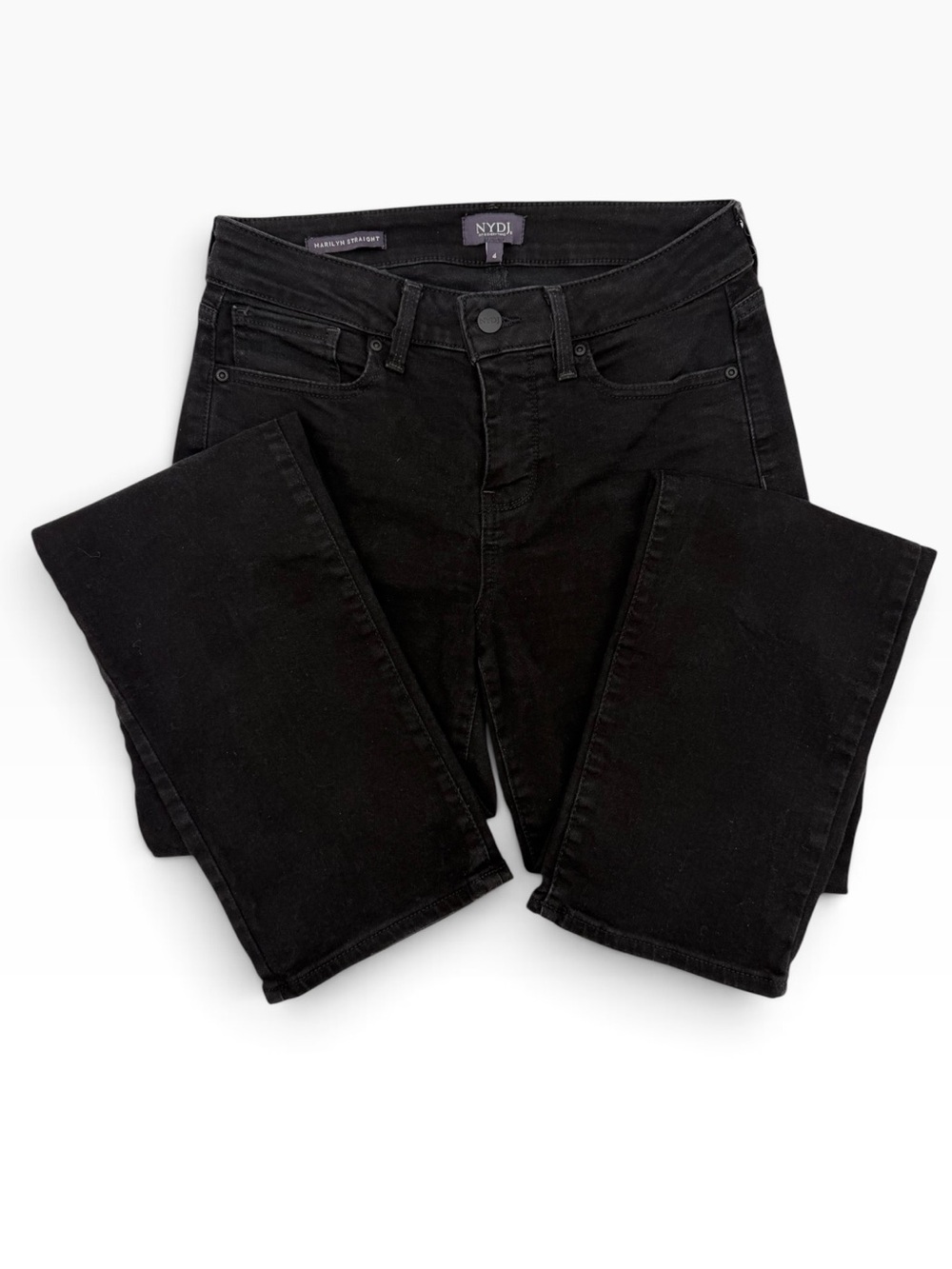 NYDJ Jeans Bundle 3 Pair Size 4 | Ami Skinny, Marilyn Straight & Bootcut - Picture 2 of 16